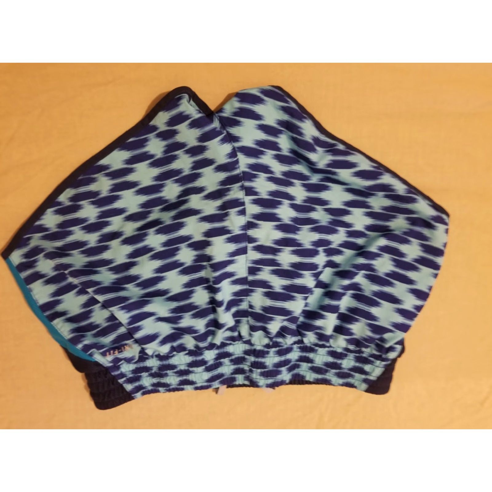 Nike VINTAGE Nike Shorts Womens S Small Blue Athletic Gym Workout Size 28" / US 6 / IT 42 - 2 Thumbnail