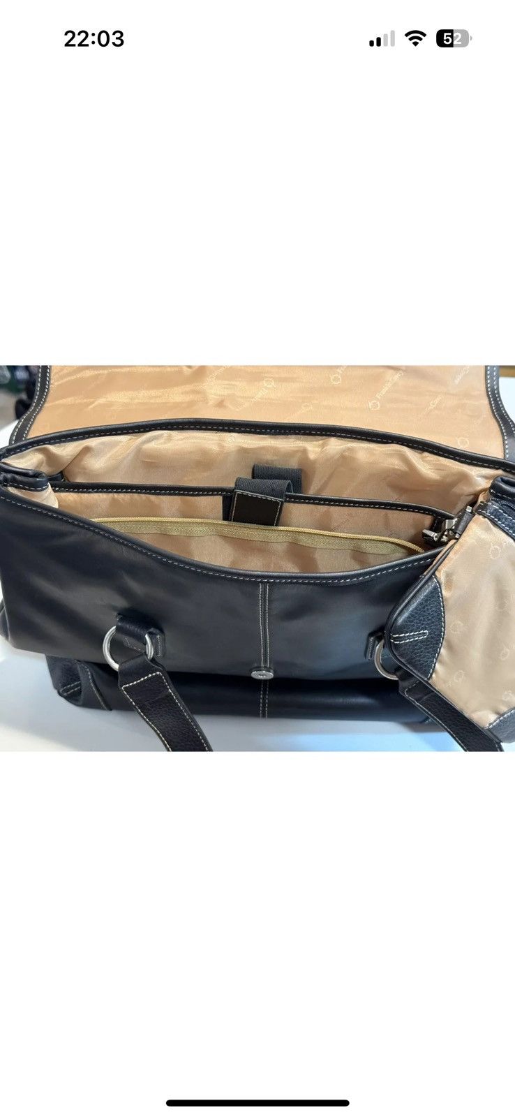Other Franklin Covey Nappa Leather Laptop Bag Size ONE SIZE - 2 Thumbnail
