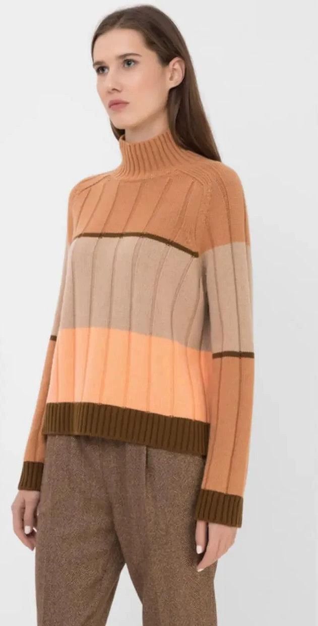 Loro Piana Loro Piana Women's Striped Cashmere Sweater Size US S / EU 44-46 / 1 - 9 Thumbnail