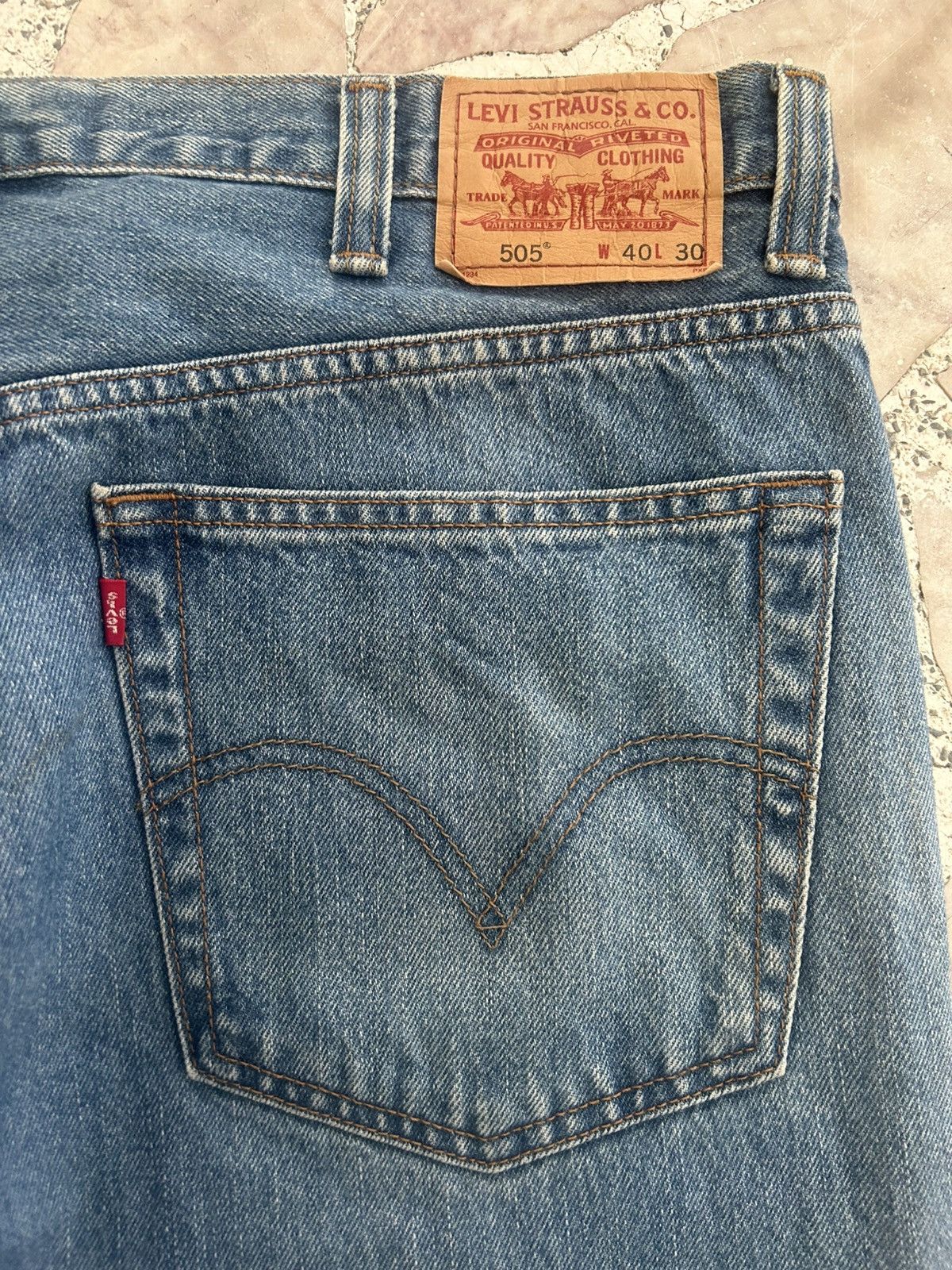 Levi's Levis 505 Denim W40 Size US 40 / EU 56 - 9 Thumbnail