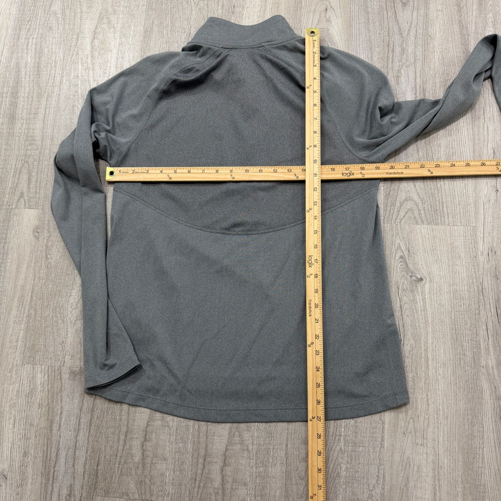 Nike Nike Michigan Wolverines 1/4 Zip Pullover Men's Large Gray Size US L / EU 52-54 / 3 - 8 Thumbnail