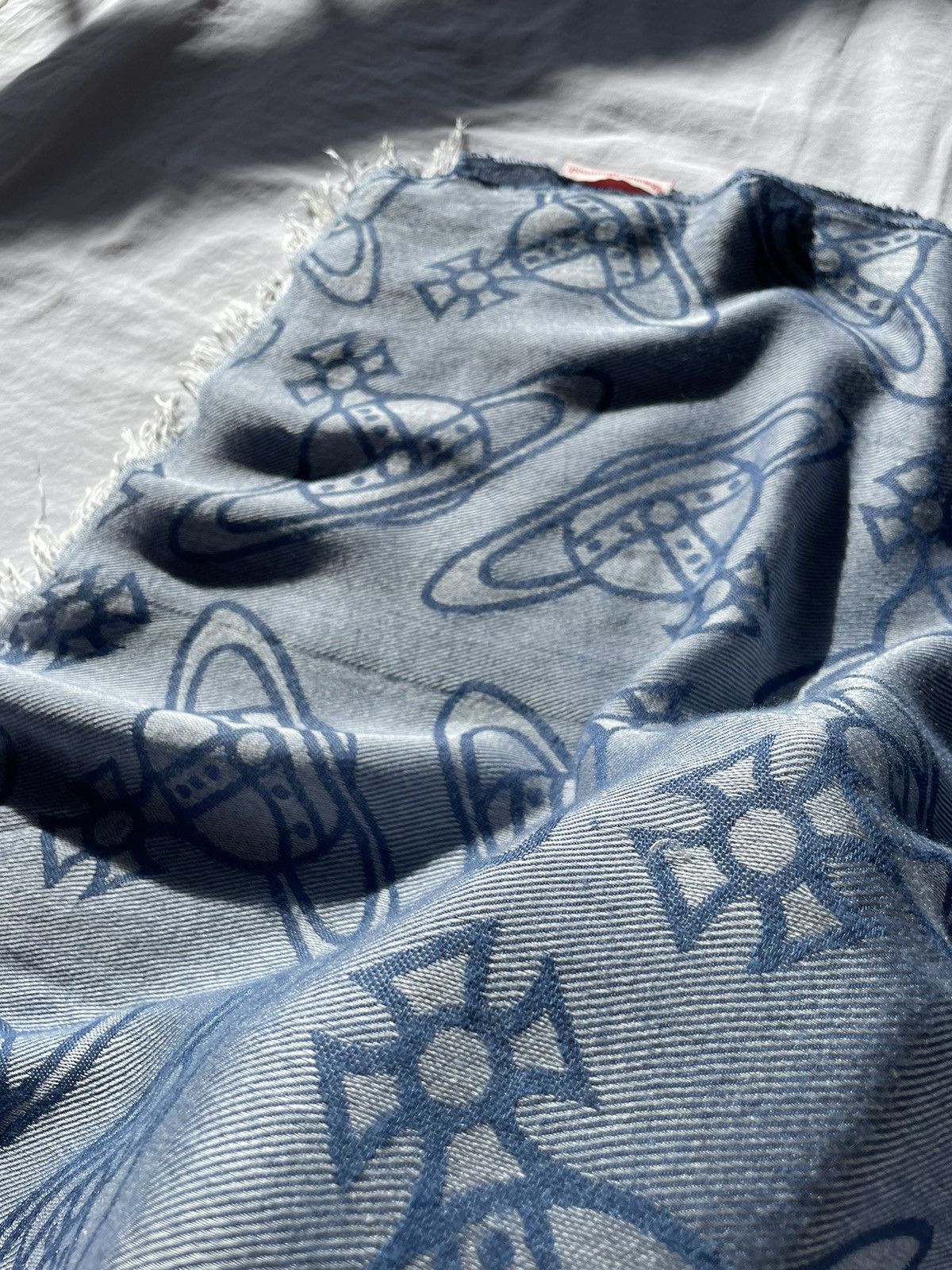 VIVIENNE WESTWOOD woven wool scarf main image 1