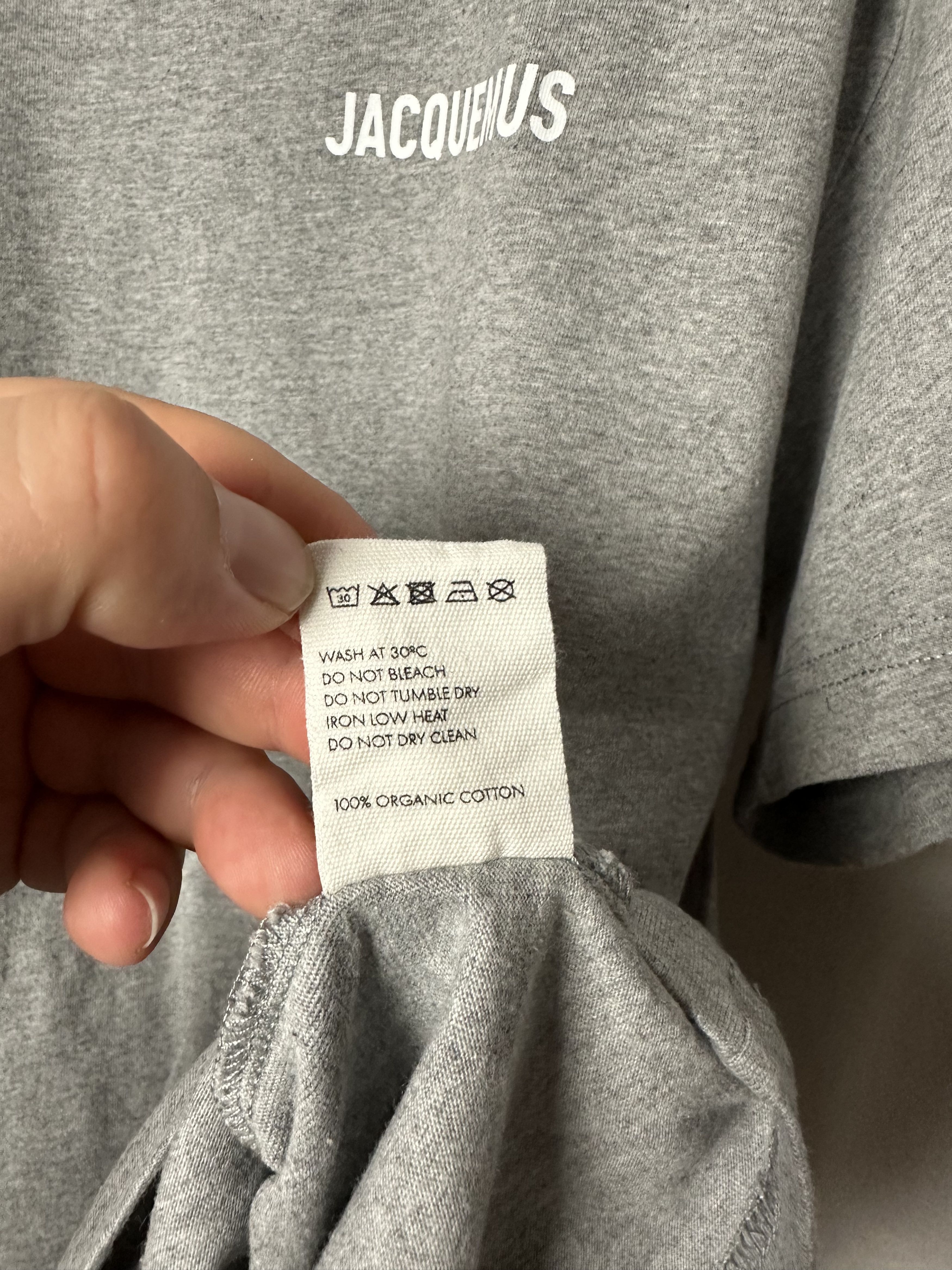 Jacquemus chest logo tee Size US M / EU 48-50 / 2 - 7 Thumbnail
