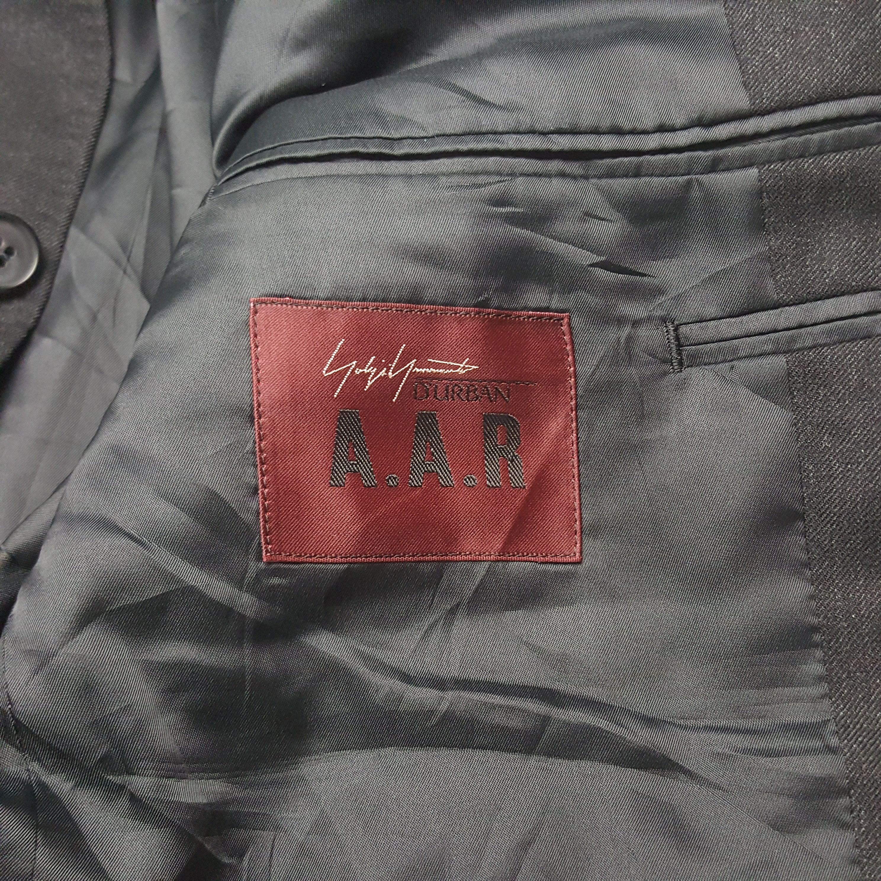 Japanese Brand × Vintage × Yohji Yamamoto Vintage Yohji Yamamoto AAR Blazer Cost Jacket Size US M / EU 48-50 / 2 - 7 Thumbnail