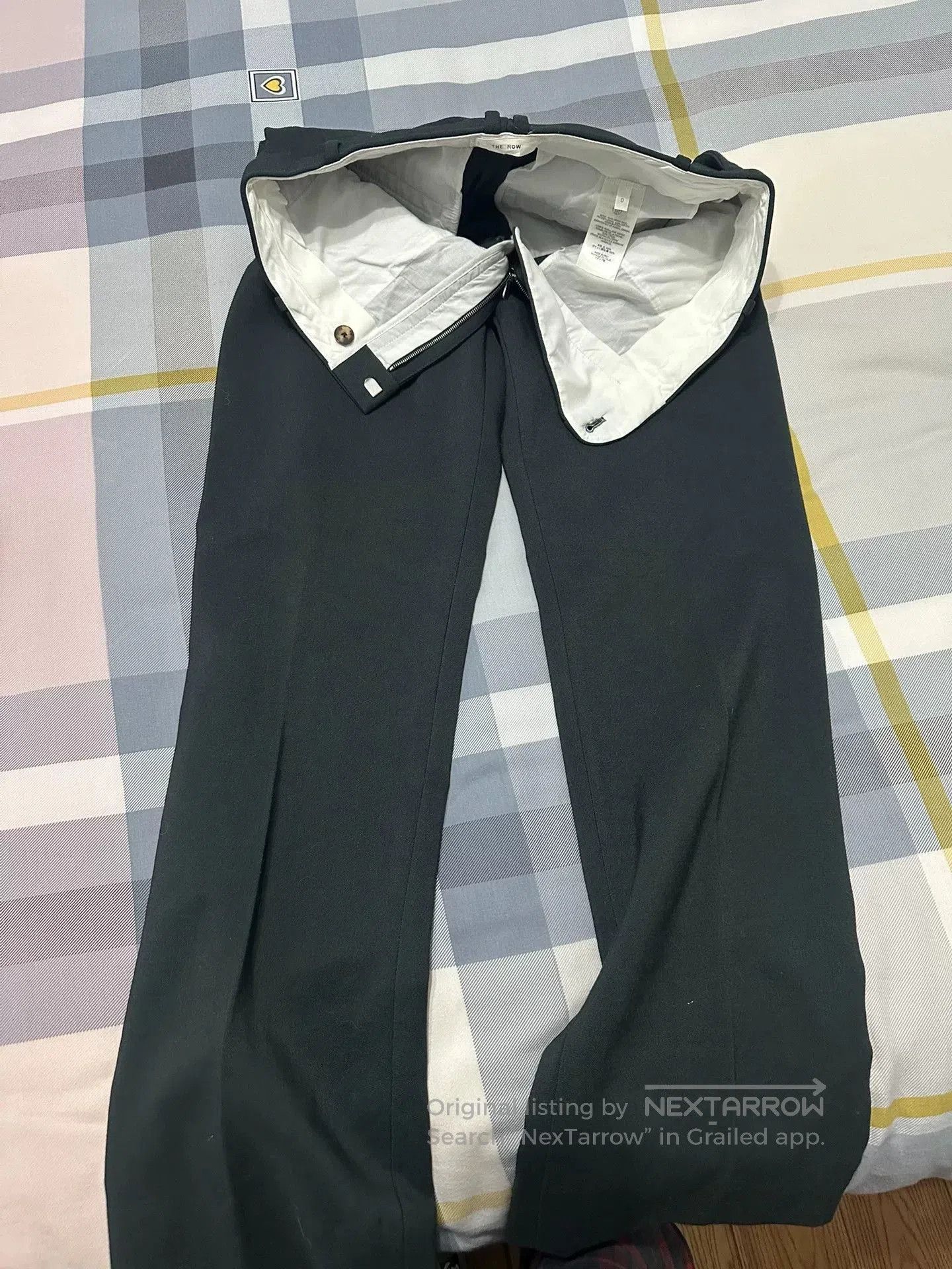 The Row The Row Green Wool Trousers. Size 26" / US 2 / IT 38 - 6 Thumbnail