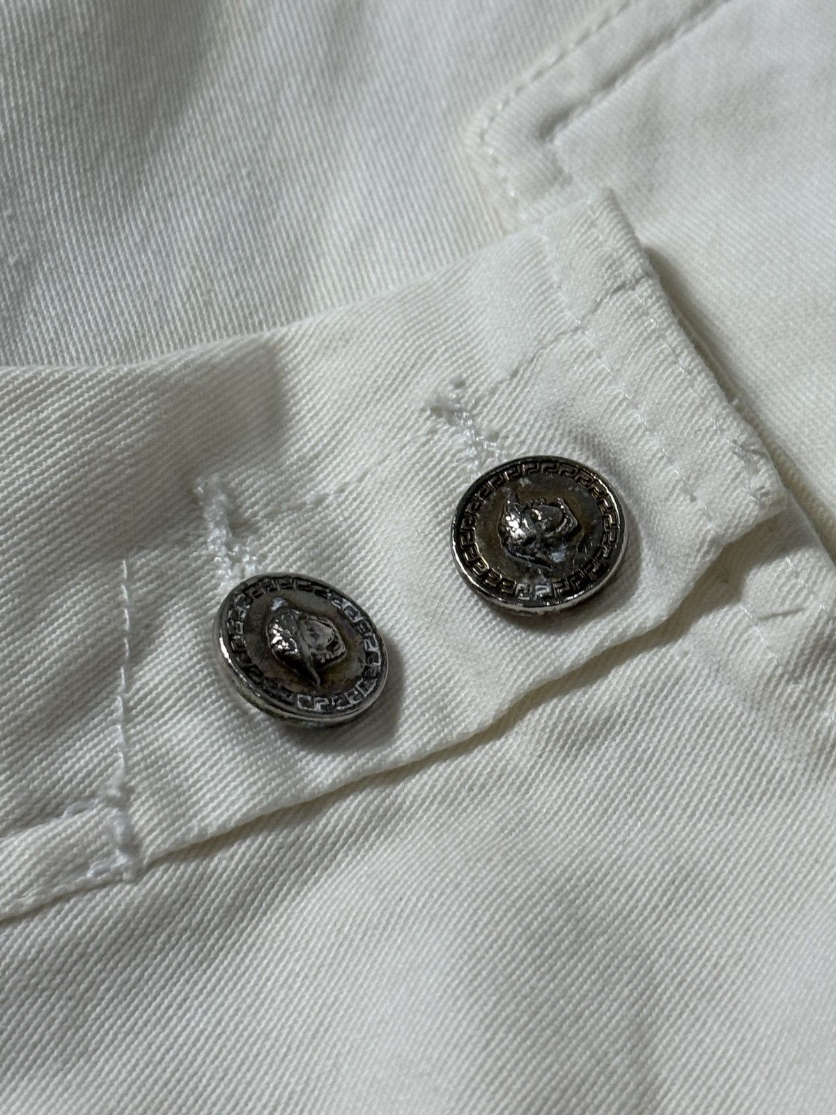 Versace VINTAGE VERSACE JEANS COUTURE SKINNY JACKET Size XS / US 0-2 / IT 36-38 - 8 Thumbnail