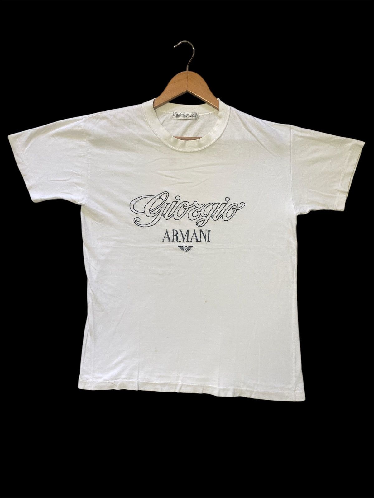 Armani Exchange × Vintage ‼️RARE‼️VINTAGE GIORGIO ARMANI 90S SHIRT TEE🔥 Size US M / EU 48-50 / 2 - 1 Thumbnail
