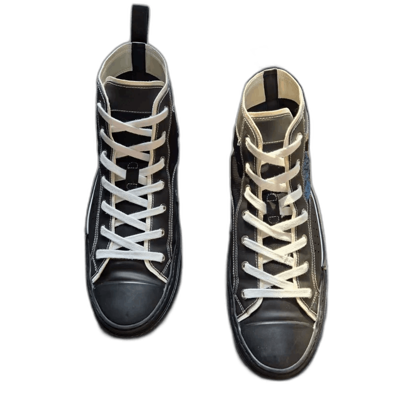 Dior DIOR B23 Black Floral Sneakers Size 41 Size US 11 / EU 44 - 1 Thumbnail