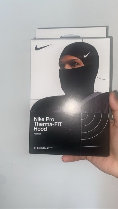 Nike Pro Therma FIT Hyperwarm Hood Balaclava Dri Fit Black - NHK63-032