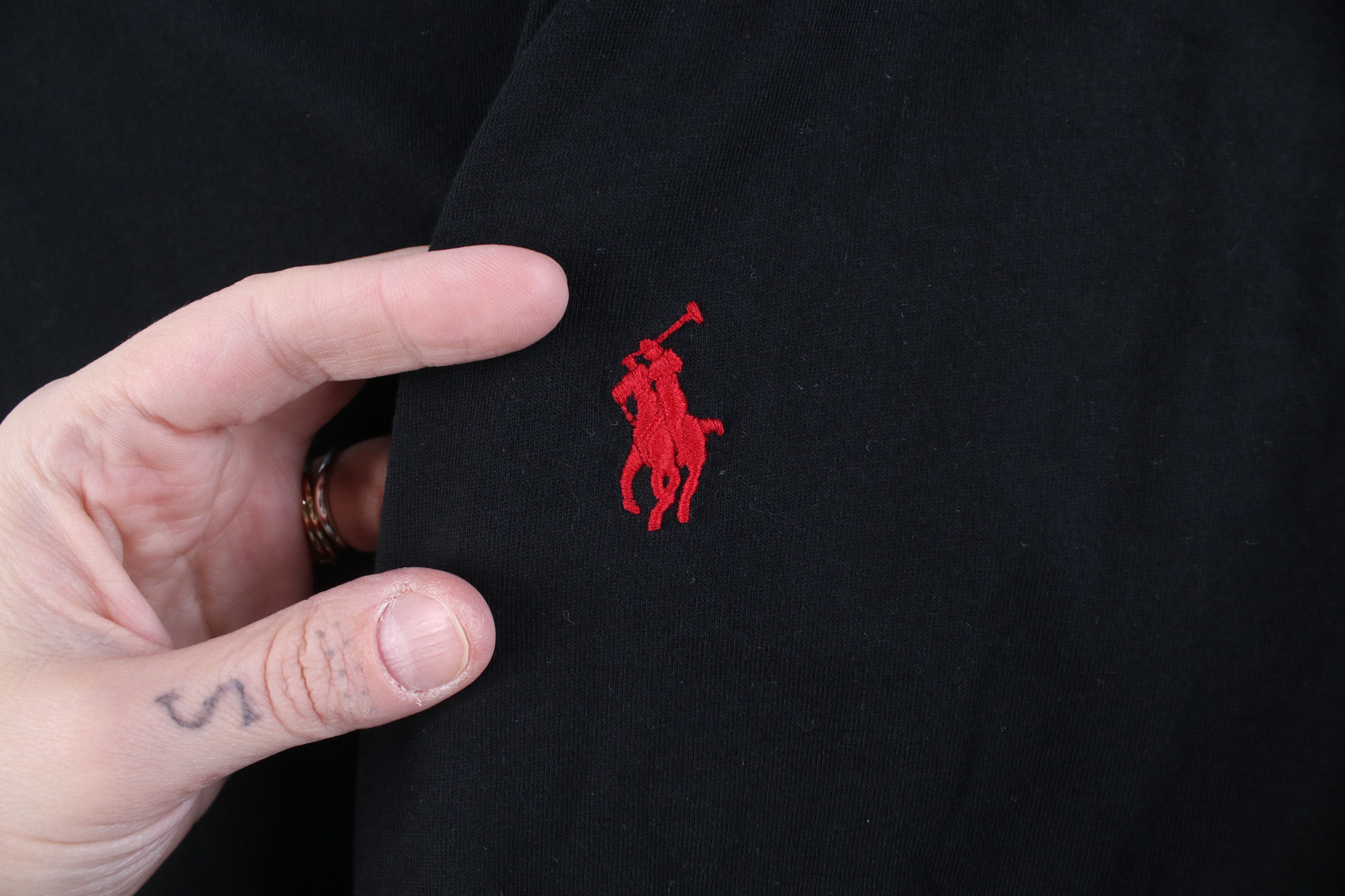 Polo Ralph Lauren Y2K Ralph Lauren Faded Short Sleeve T-Shirt Black Cotton Size US M / EU 48-50 / 2 - 4 Thumbnail