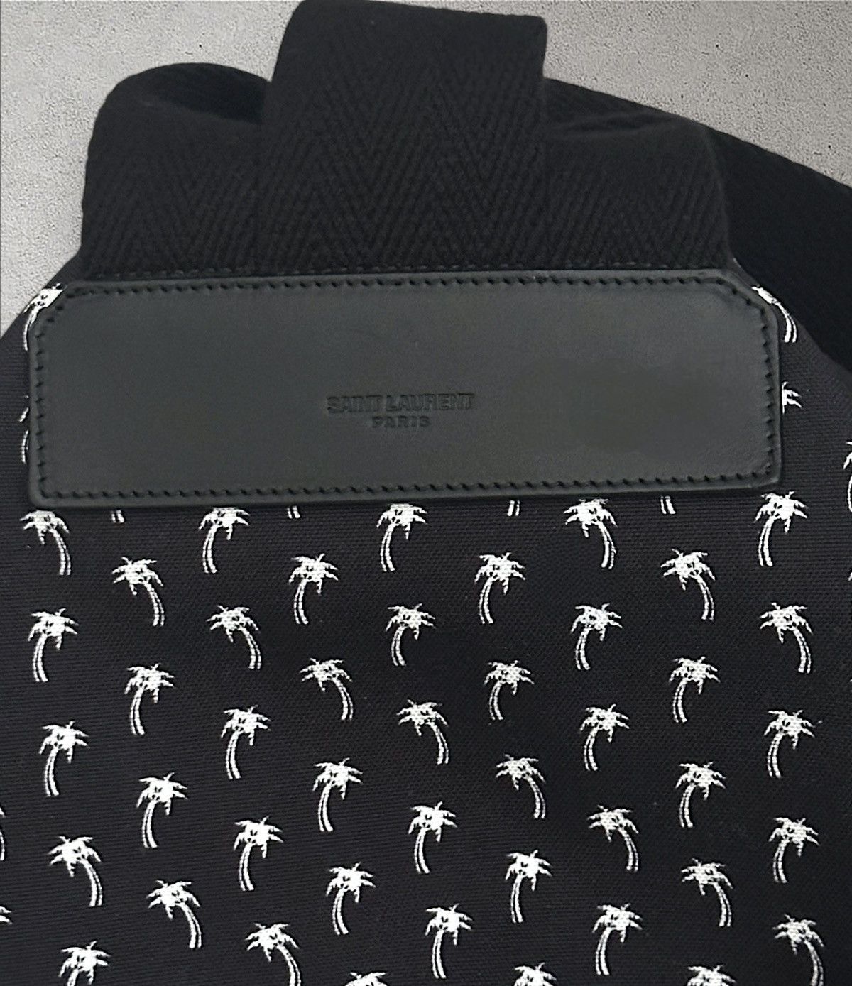 Saint Laurent Paris Saint Laurent Palm Tree Sailor Backpack Size ONE SIZE - 6 Thumbnail