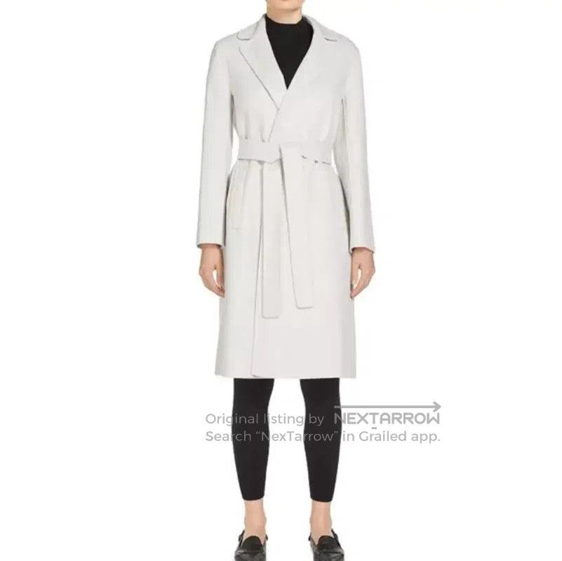 Max Mara MaxMara White Women's Coat for Elegant Styling . Size S / US 4 / IT 40 - 6 Thumbnail