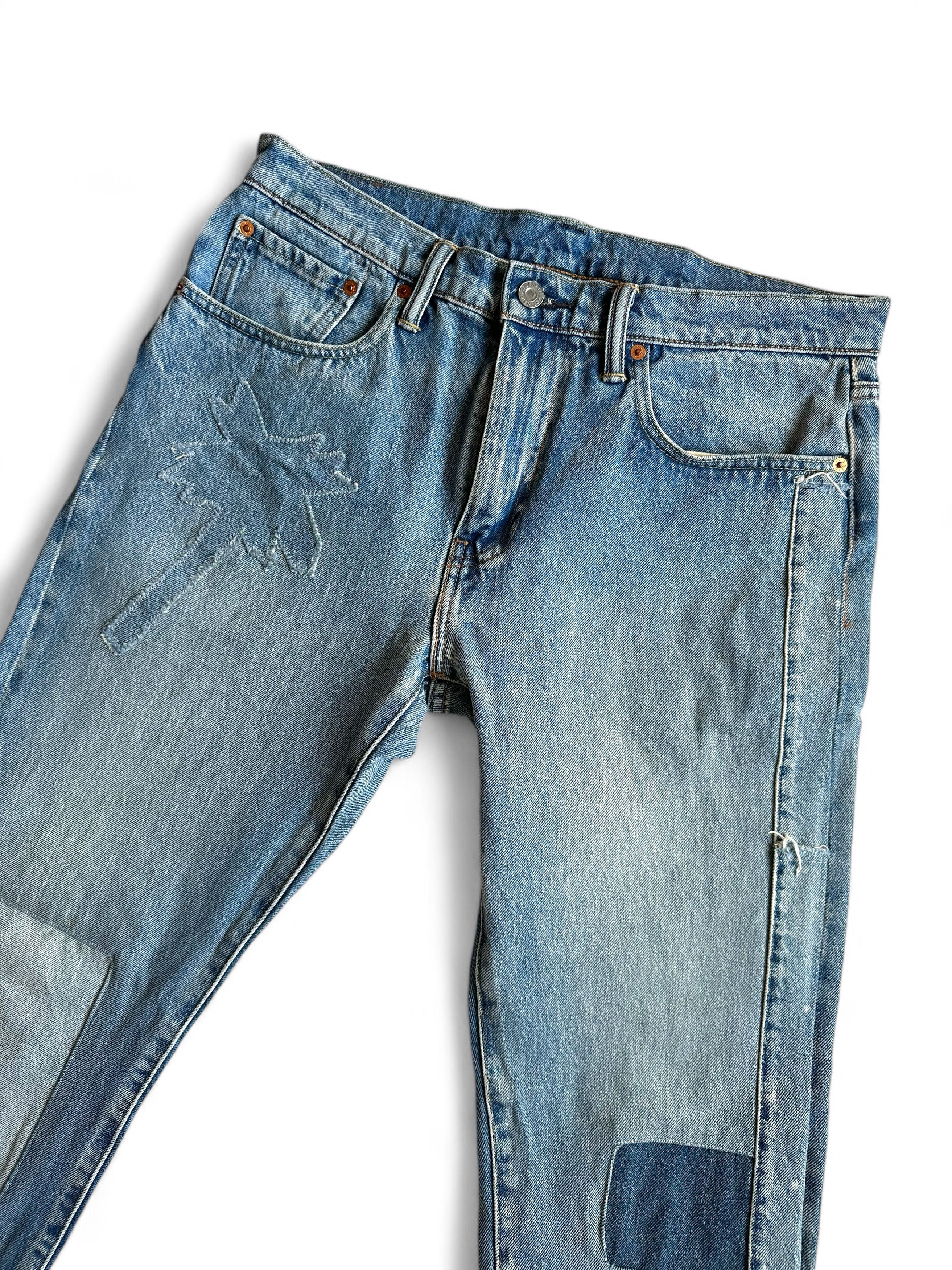 Levi's Levi's 502 Blue Denim Jeans Size US 32 / EU 48 - 3 Thumbnail