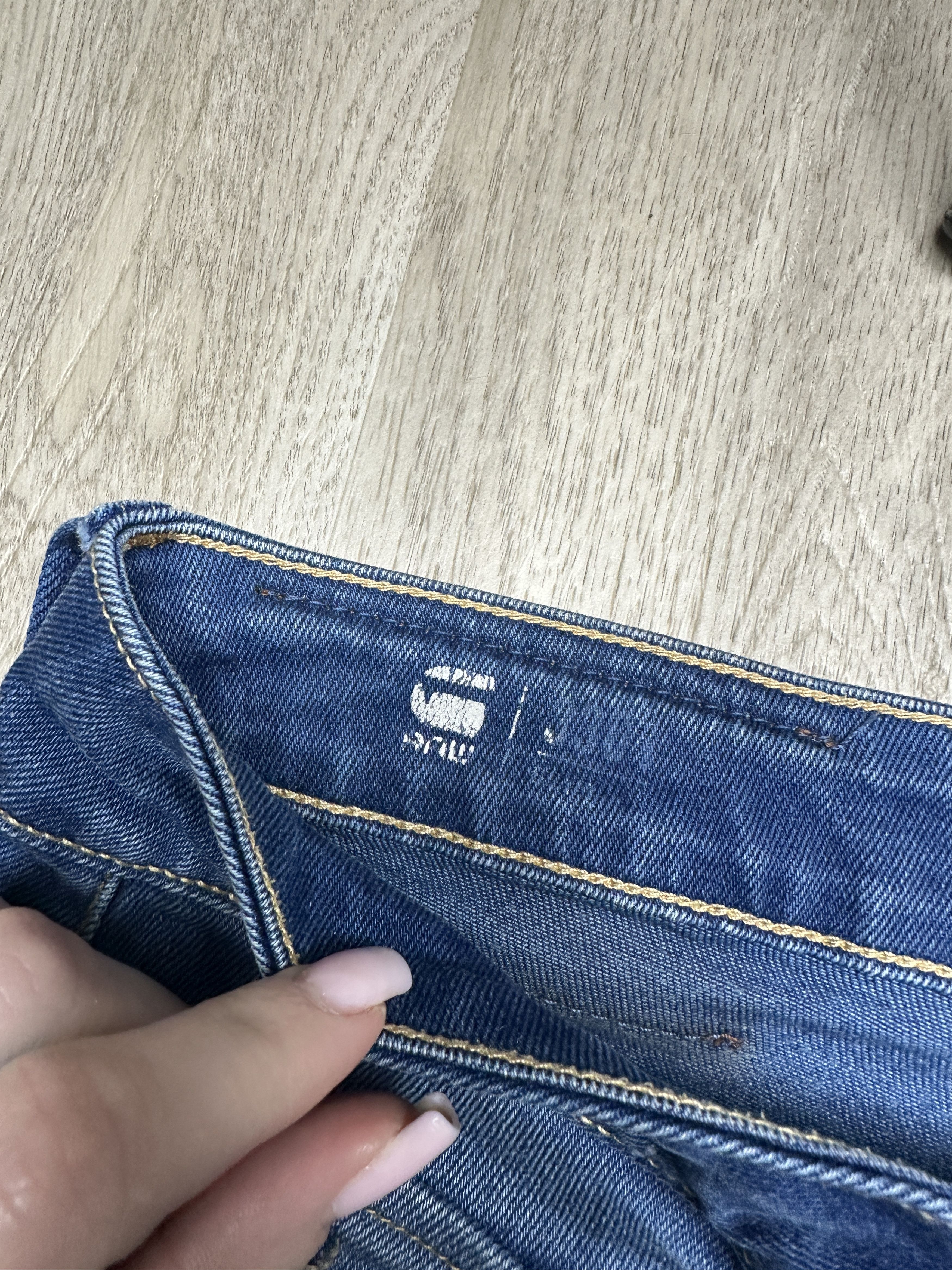G-Star G Star Raw 3301 Slim Mens Denim Pants Jeans Size US 34 / EU 50 - 3 Thumbnail