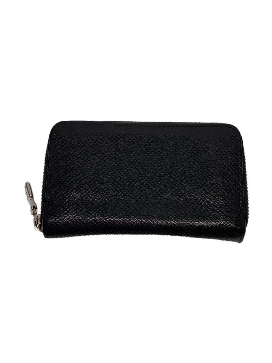 Louis Vuitton Louis Vuitton Plain Leather Coin Case Black Size ONE SIZE - 1 Thumbnail