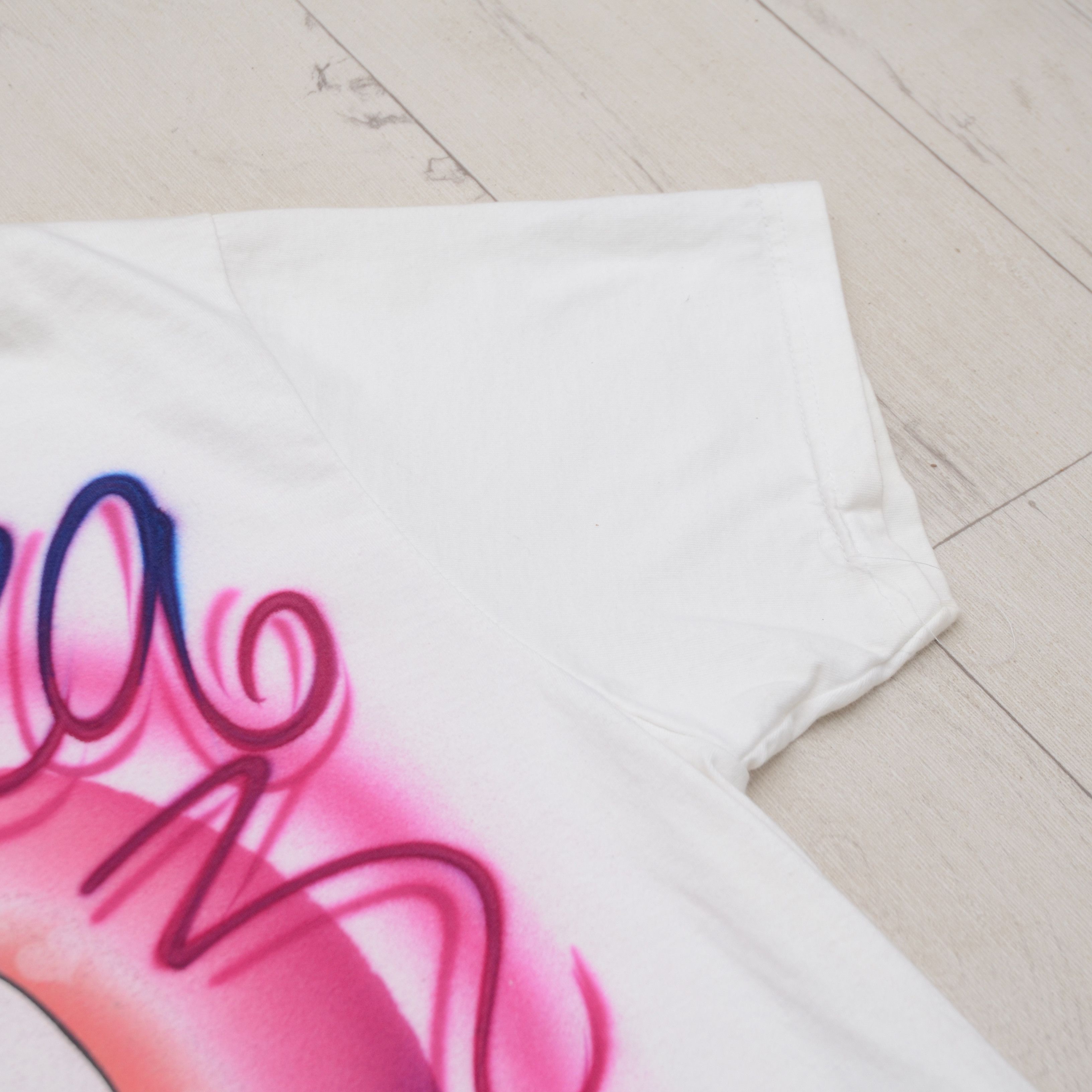 Cartoon Network × Vintage Y2K Vintage Smurfette Smurfs Unisex Airbrush Tee Graphic Size US L / EU 52-54 / 3 - 6 Thumbnail