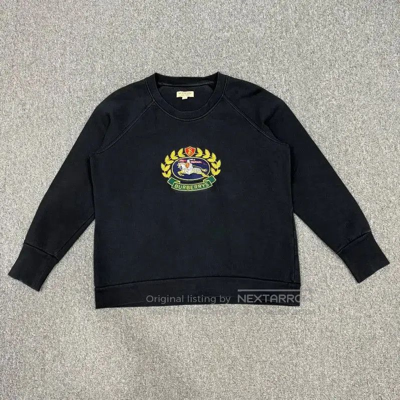 Burberry Burberry Black Cotton Men's Sweatshirt. Size US L / EU 52-54 / 3 - 1 Thumbnail
