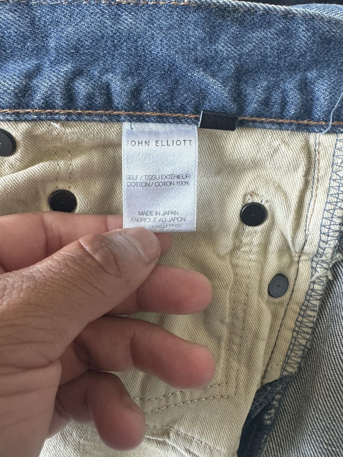 John Elliott John Elliot Daze Jeans Regular Fit Size US 31 - 4 Thumbnail