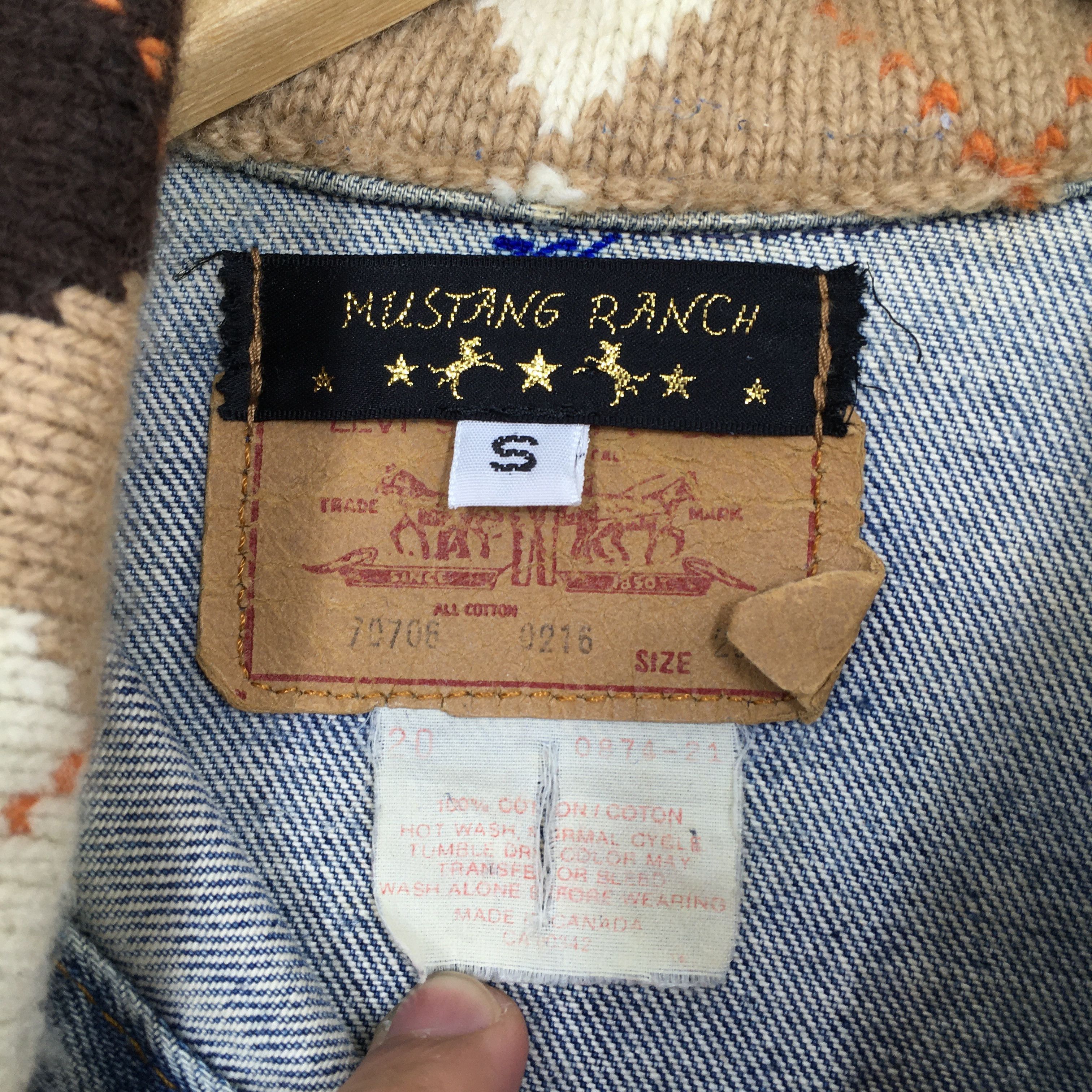 Levi's Vintage 90's Levi's Reconstructed Trucker Denim Blue Jacket Size US S / EU 44-46 / 1 - 5 Thumbnail