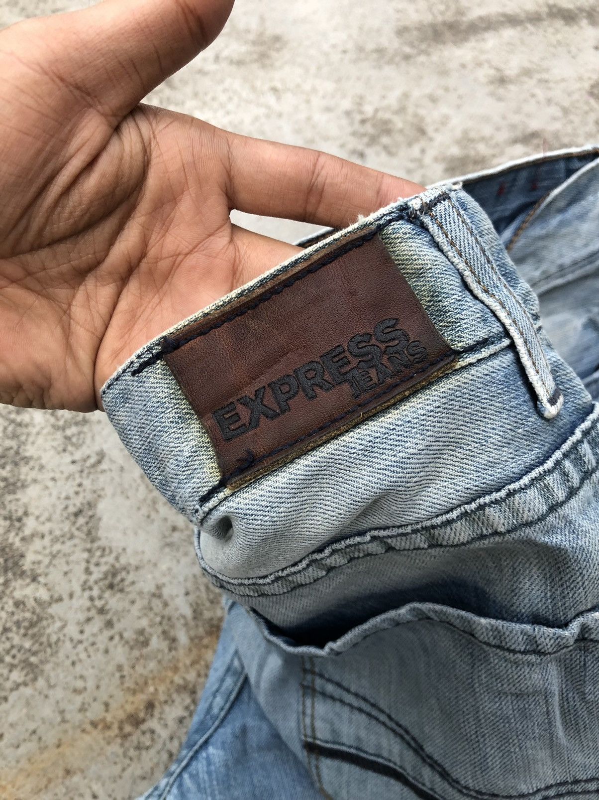 Hypebeast BOOTCUT FLARED EXPRESS JEANS Size US 33 - 4 Thumbnail