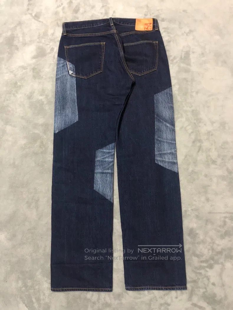 Yohji Yamamoto Yohji Yamamoto size os 19ss Dip-dyed Jeans Size US 28 / EU 44 - 2 Thumbnail