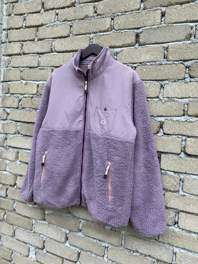 Lee Lee Union Made Fleece Jacket Size US L / EU 52-54 / 3 - 4 Thumbnail