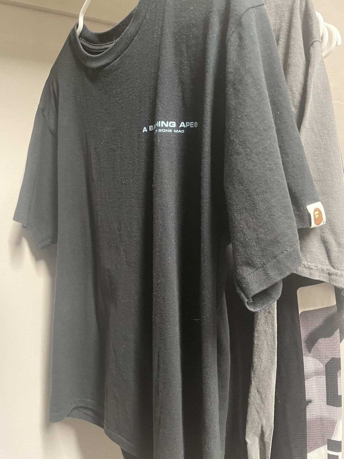 Bape Bape tee black L Size US L / EU 52-54 / 3 - 3 Thumbnail