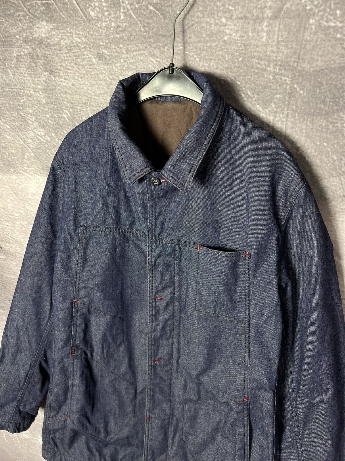 Marithe + Francois Girbaud Marithe Francois Girbaud Denim Multipocket Jacket Size US M / EU 48-50 / 2 - 5 Thumbnail