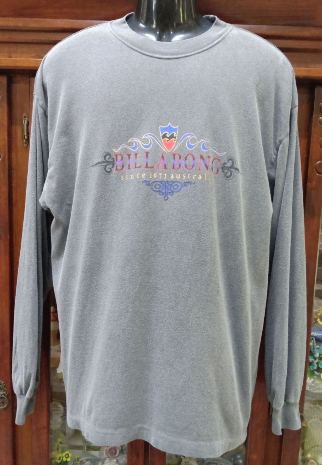 Billabong × Vintage Vintage 90s Billabong Long Sleeve T-shirt Size US XL / EU 56 / 4 - 1 Thumbnail