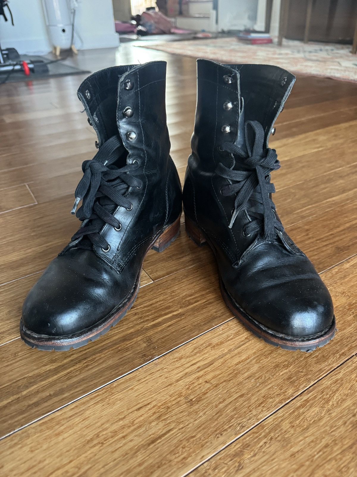 Wolverine Wolverine Vintage 1000 Mile Logger Boot Size 8.5 Black Size US 8.5 / EU 41-42 - 2 Thumbnail