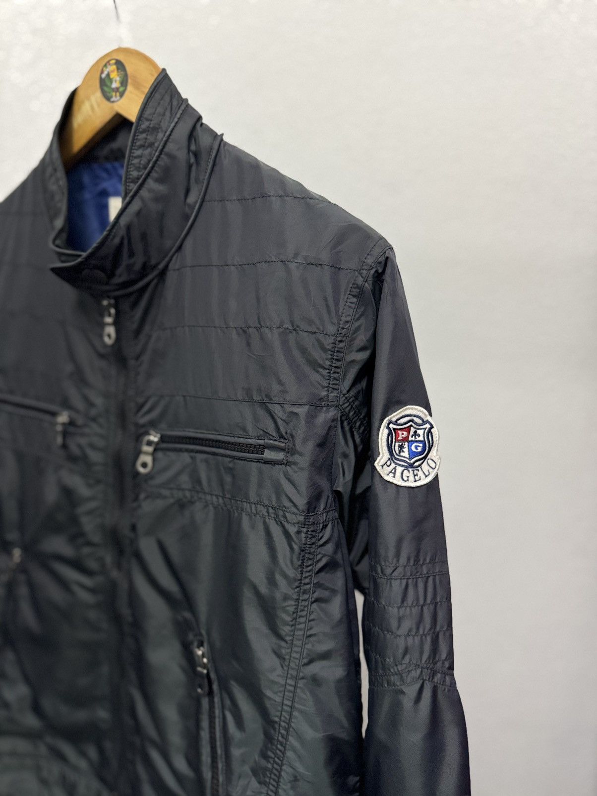 Japanese Brand Pagelo Bikers light windbreaker Jacket Size US M / EU 48-50 / 2 - 2 Thumbnail
