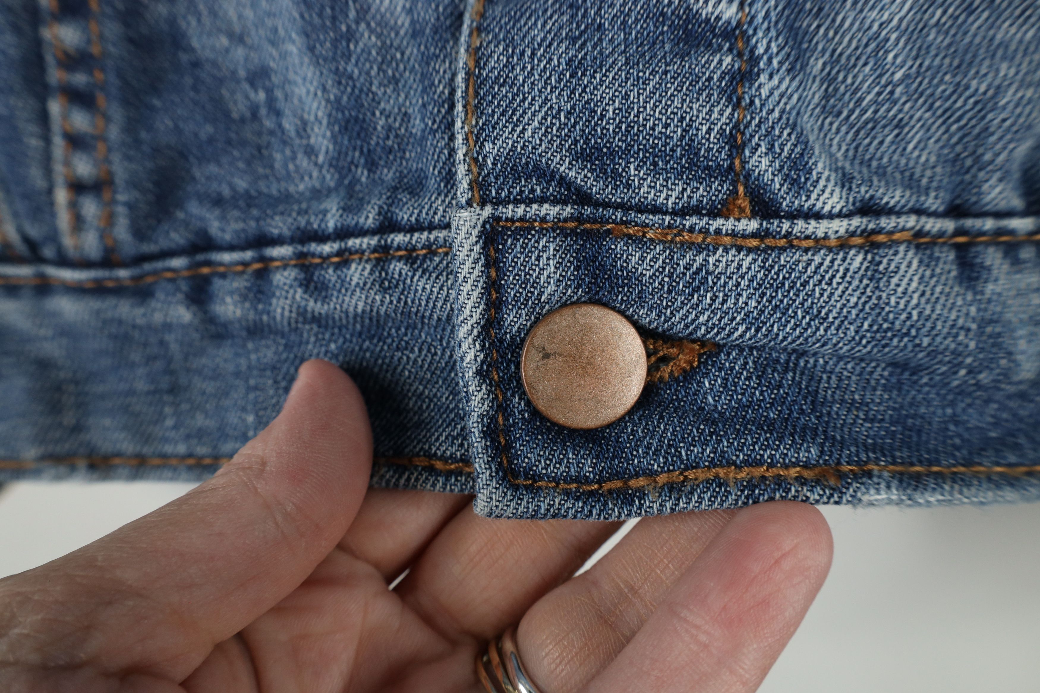 Elwood × Vintage Vintage Elwood Skateboarding Denim Jean Trucker Jacket Blue Size US M / EU 48-50 / 2 - 7 Thumbnail