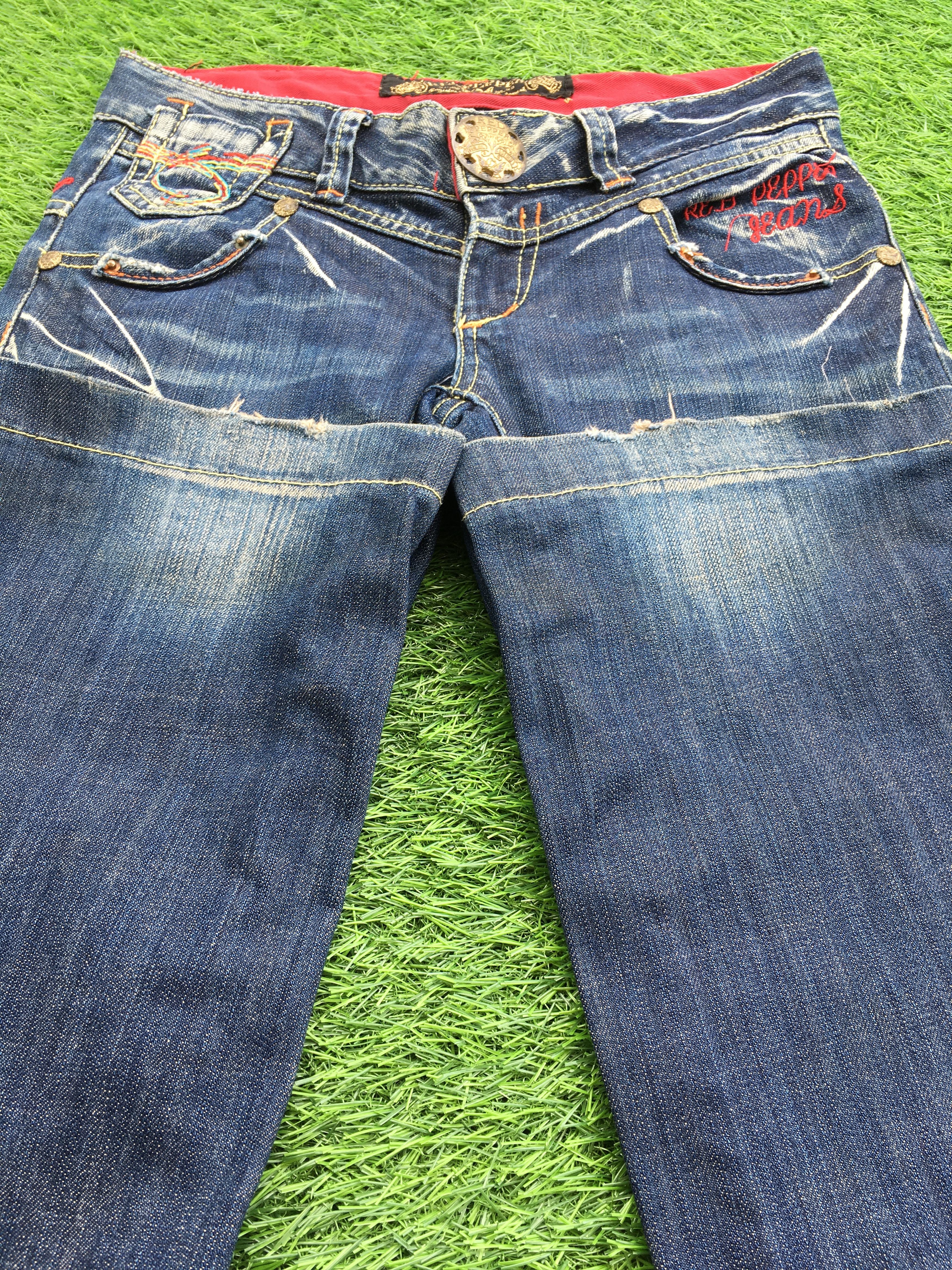 Japanese Brand Japanese Embroidered Bootcut Denim Jeans D-1194 Size 26" / US 2 / IT 38 - 5 Thumbnail