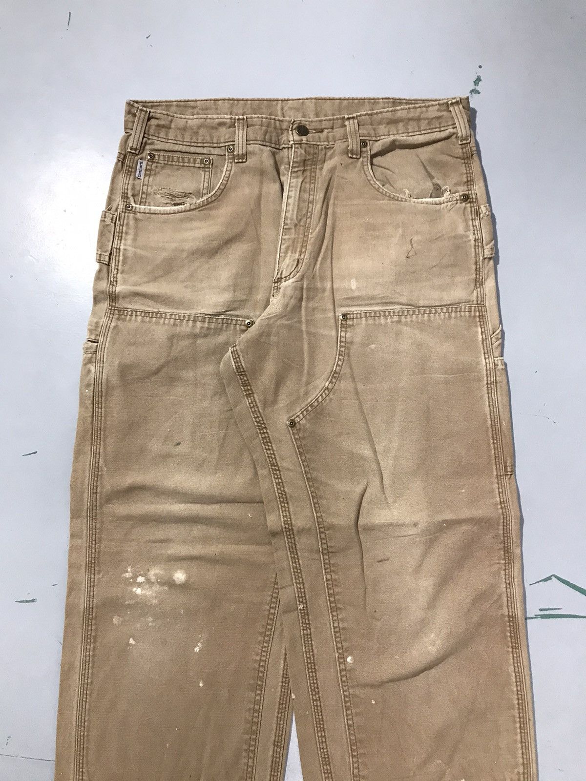 Carhartt Vintage Carhartt B188 BUC double knee workwear Size US 36 / EU 52 - 5 Thumbnail