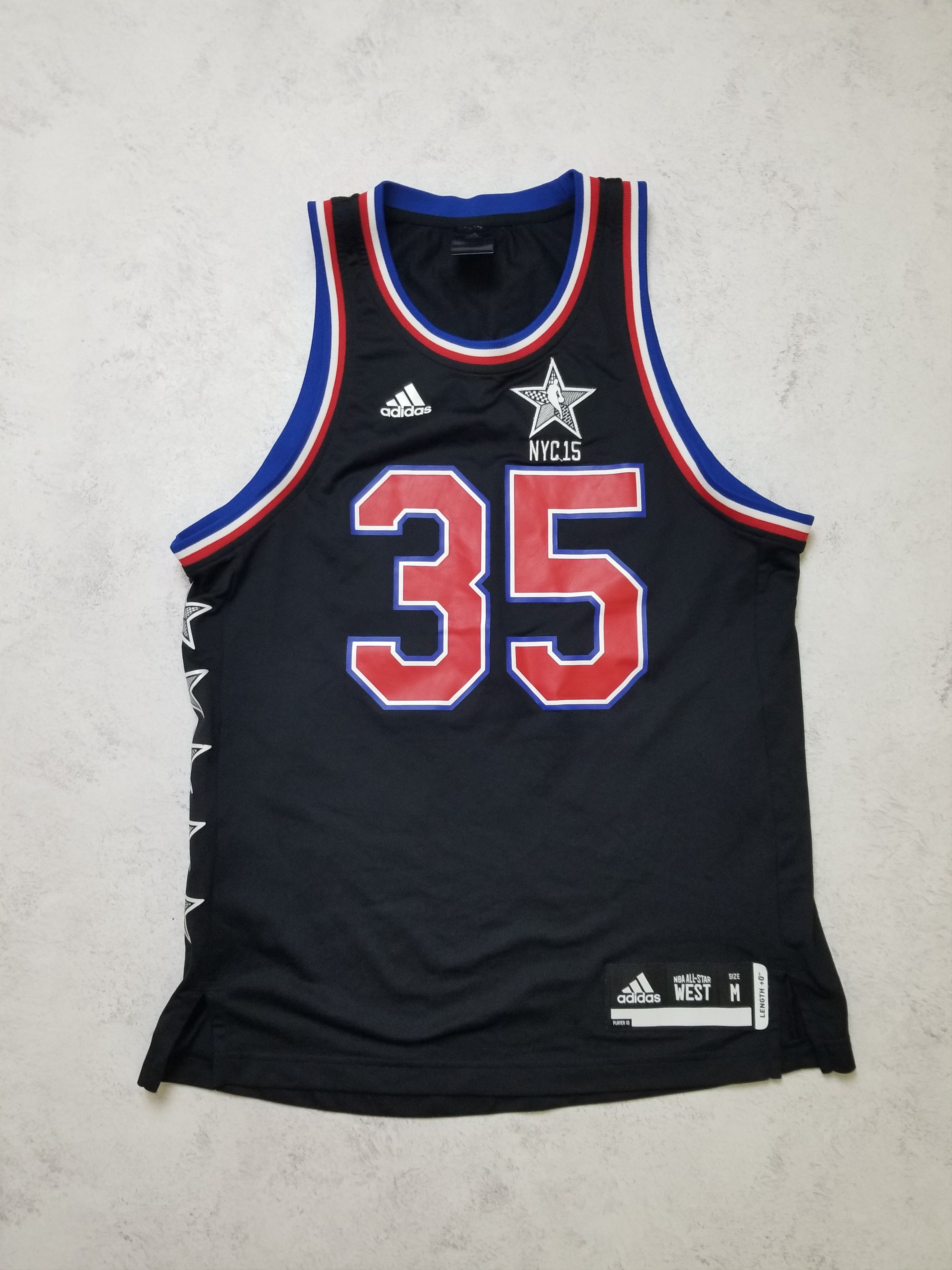 Kevin durant west all star jersey clearance