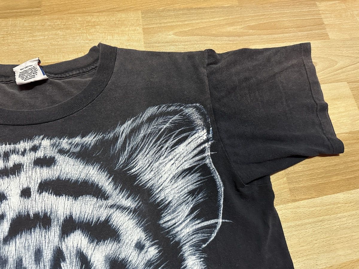 Habitat × Vintage Vintage 1995’s Habitat White Tiger Faded Tee rare Size US XL / EU 56 / 4 - 10 Thumbnail
