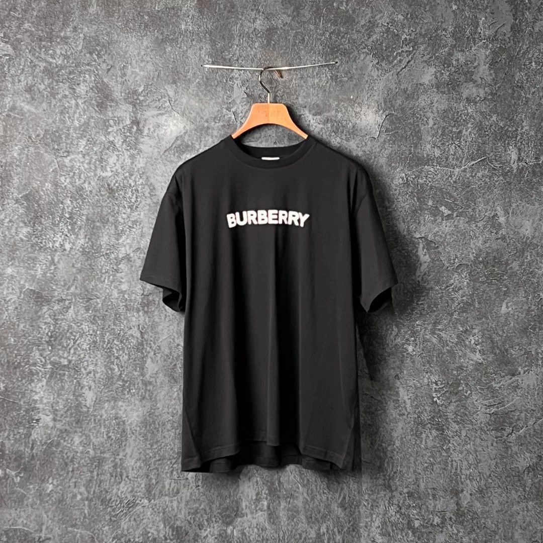 Burberry Burberry Cotton Black T-Shirt m Men Size US M / EU 48-50 / 2 - 1 Thumbnail