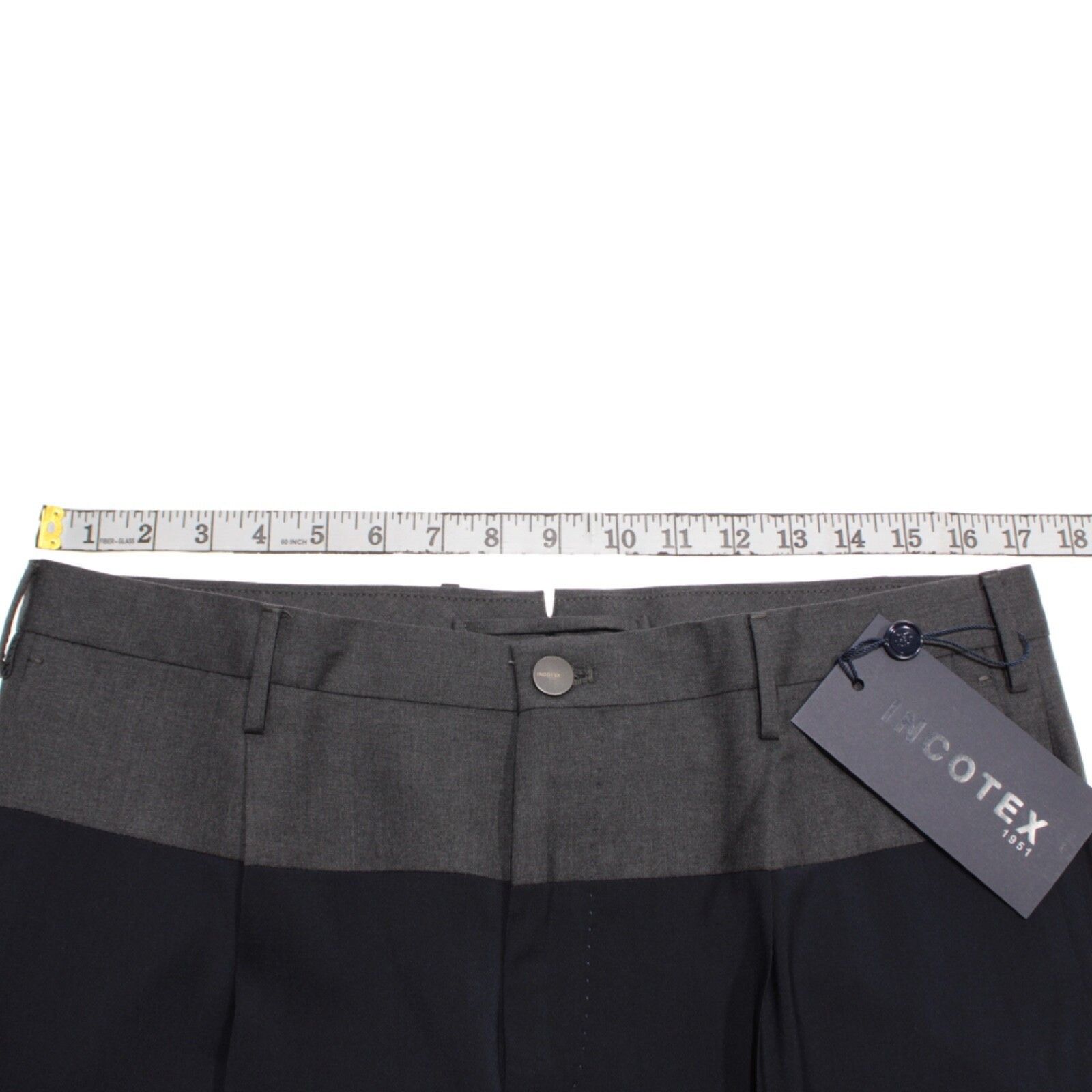Incotex INCOTEX New with tags Dress Pants Size 34 US In Blue Size US 34 / EU 50 - 5 Thumbnail