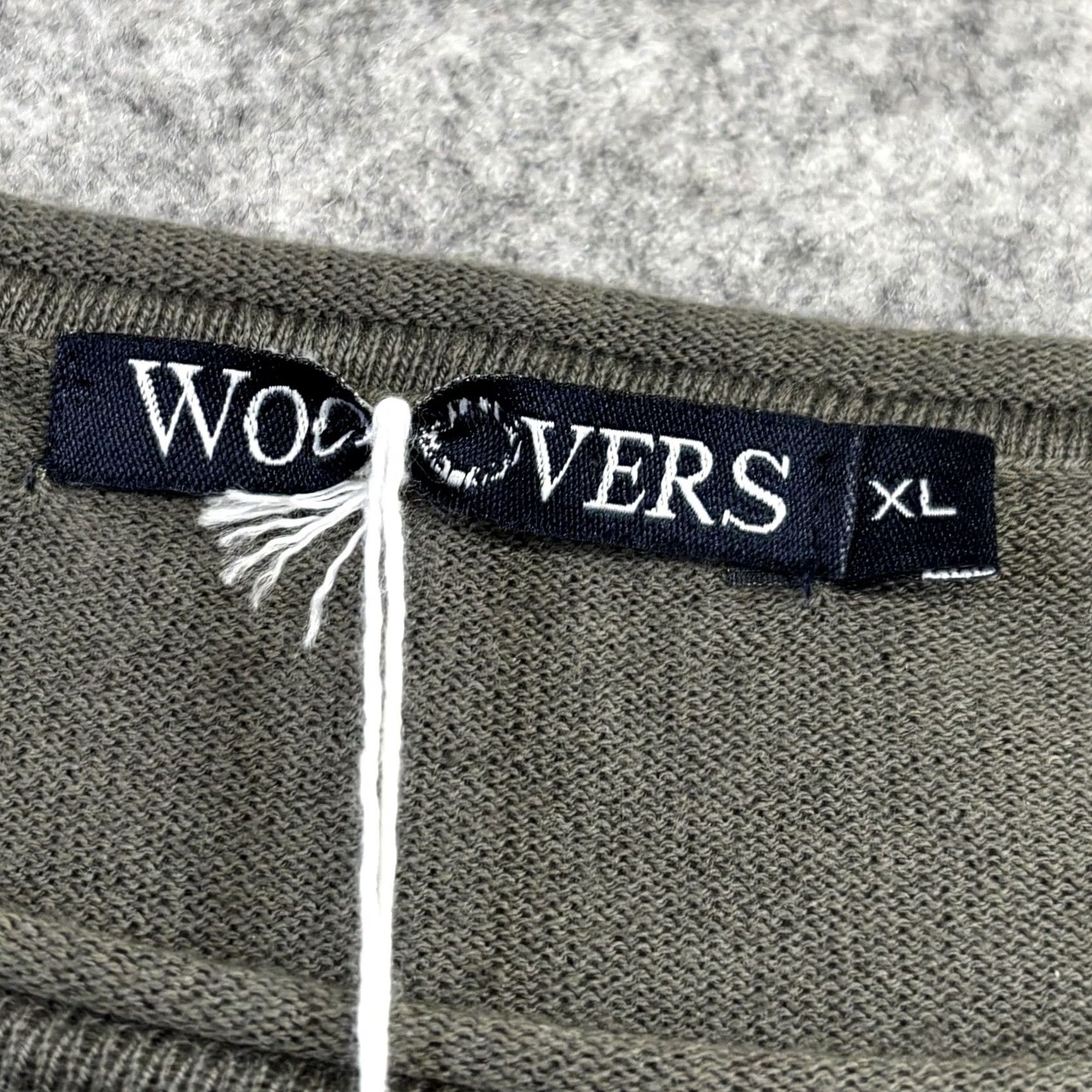 Vintage Woolovers Jumper XL Womens Khaki 1/2 Sleeve New With Tags BNWT Pullover Casual Winter Autumn Spring Summer Size XL / US 12-14 / IT 48-50 - 7 Thumbnail