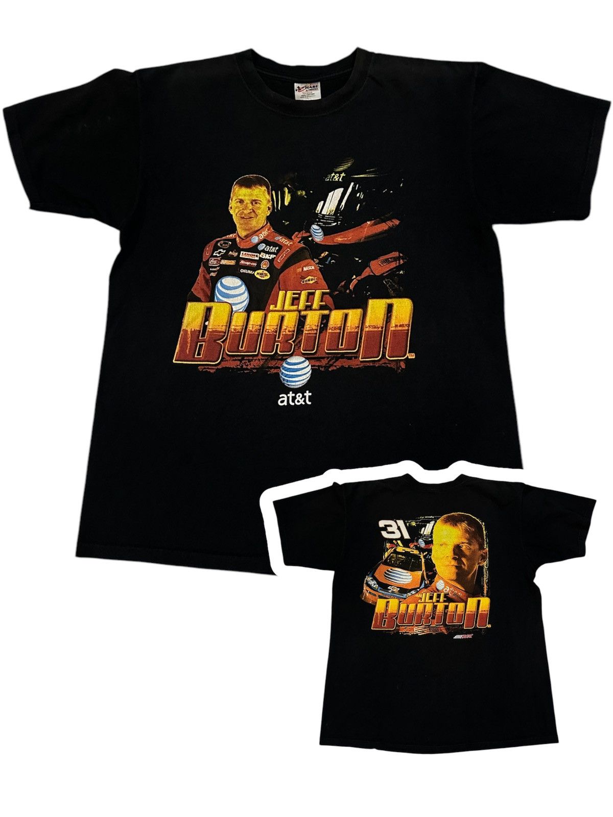 NASCAR × Vintage Nascar JEFF BURTON vtg Size US L / EU 52-54 / 3 - 1 Thumbnail