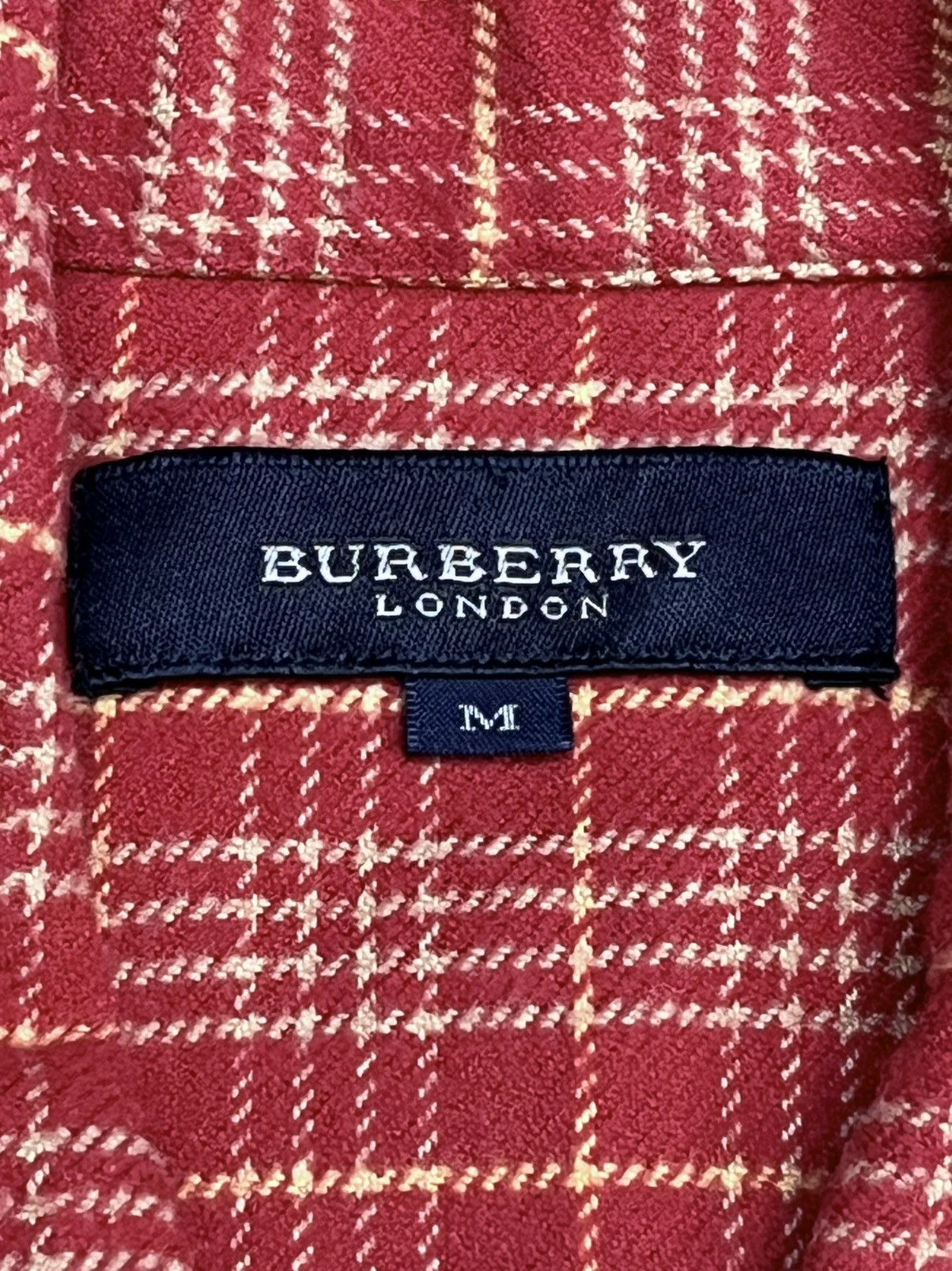 Burberry RARE Vintage Burberry Red Nova Check Japan Cotton Pajama Set Size US S / EU 44-46 / 1 - 13 Thumbnail