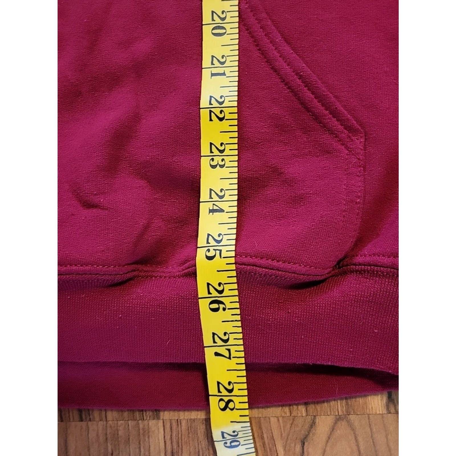 Gildan Alabama Crimson Tide Hoodie Gildan 50/50 Pullover NCAA College Football L Red Hooded Logo Graphic Print Pockets Mens Size US L / EU 52-54 / 3 - 6 Thumbnail
