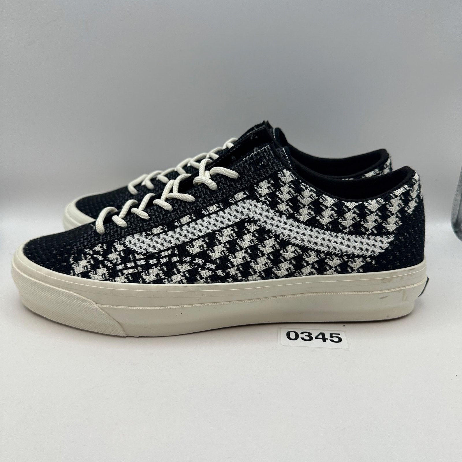 Vans VANS Men's 10 Old Skool 36 Knit Black/White EK Pewter Size US 10 / EU 43 - 4 Thumbnail