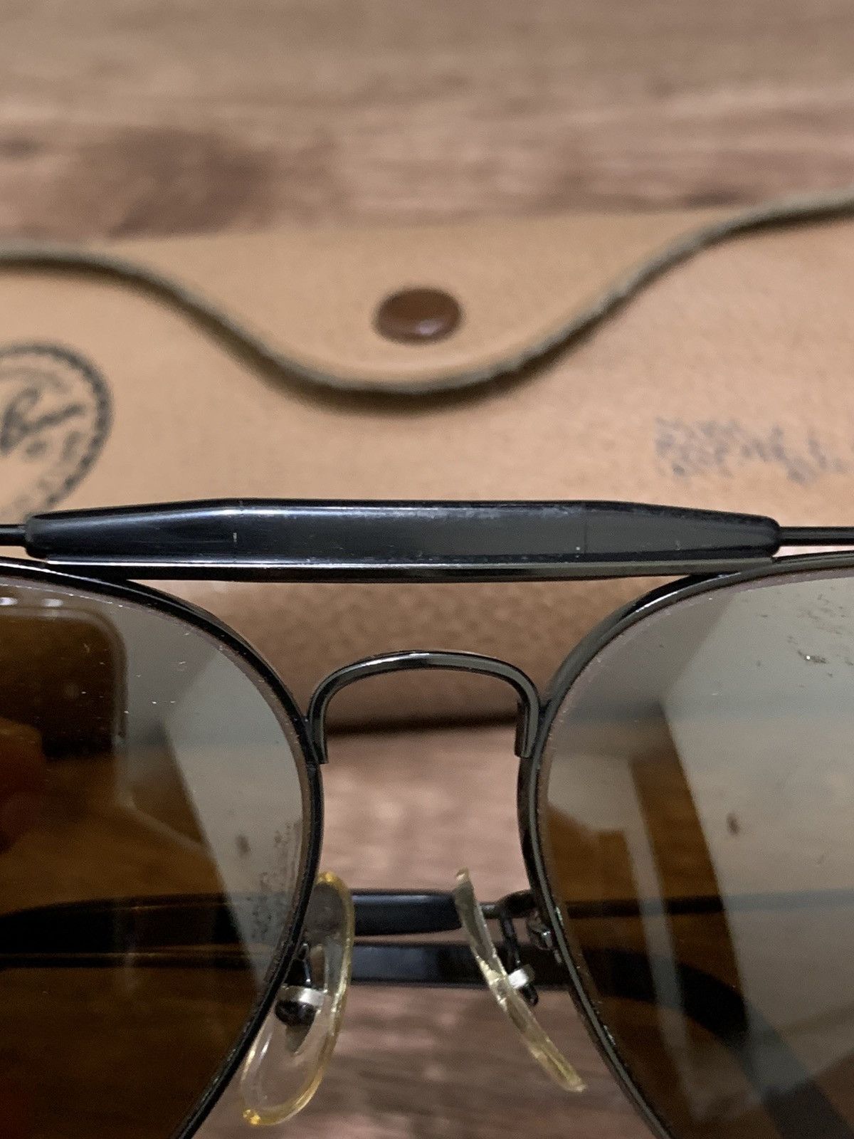RayBan Vintage USA Rayban 62MM B&L B15 TGM Outdoorsman II Aviator Size ONE SIZE - 4 Thumbnail
