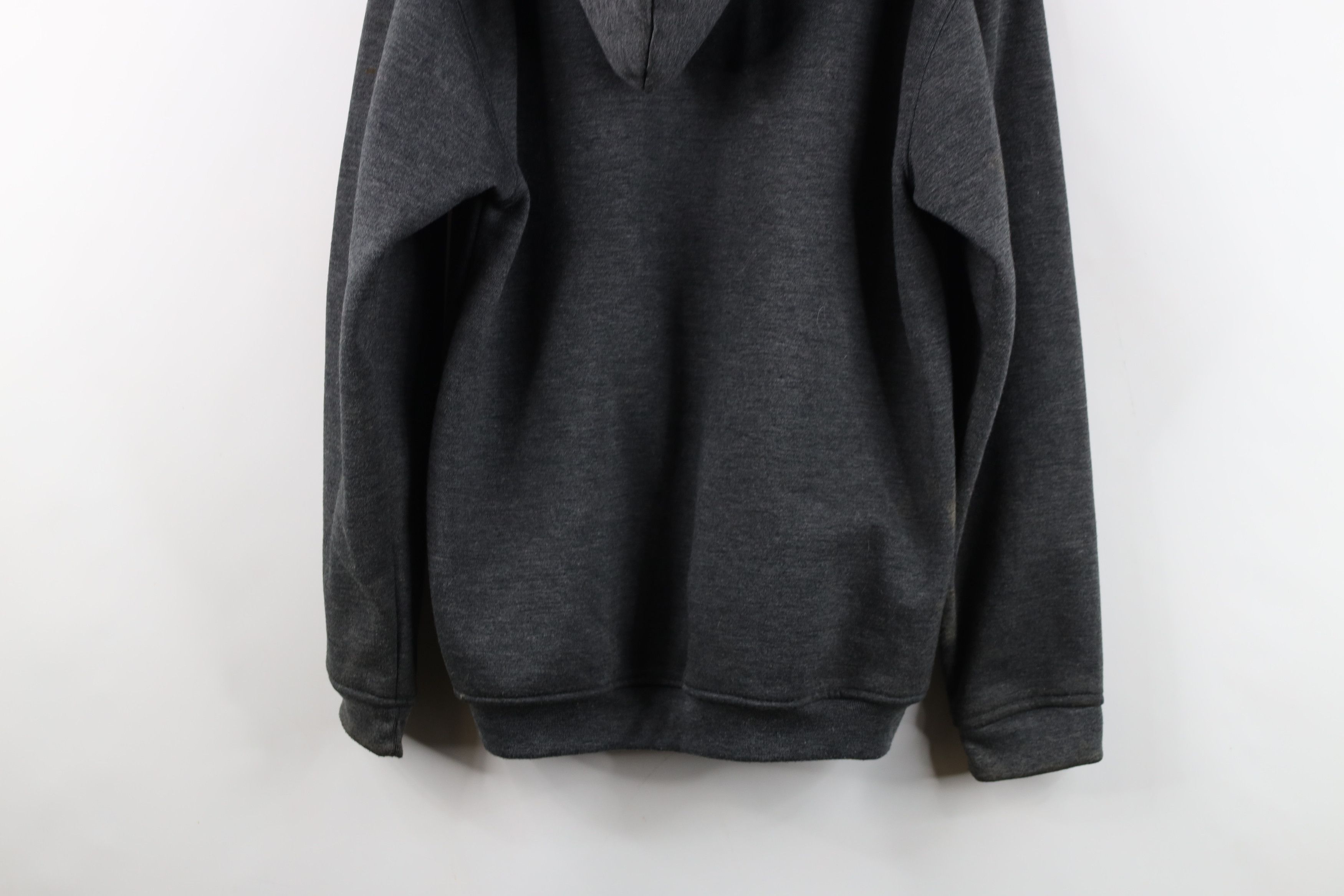 Vintage Vintage 90s Block S Michigan State University Hoodie Gray Size US M / EU 48-50 / 2 - 16 Thumbnail