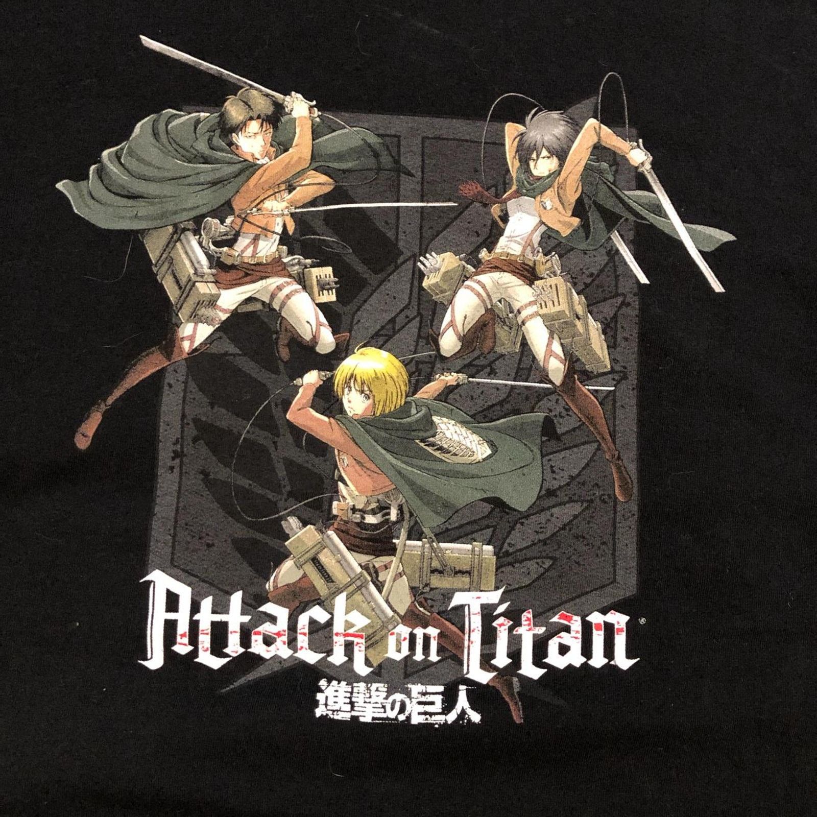 Other Attack On Titan, Erin, Mikasa, & Armin Graphic Tee Size US M / EU 48-50 / 2 - 2 Thumbnail