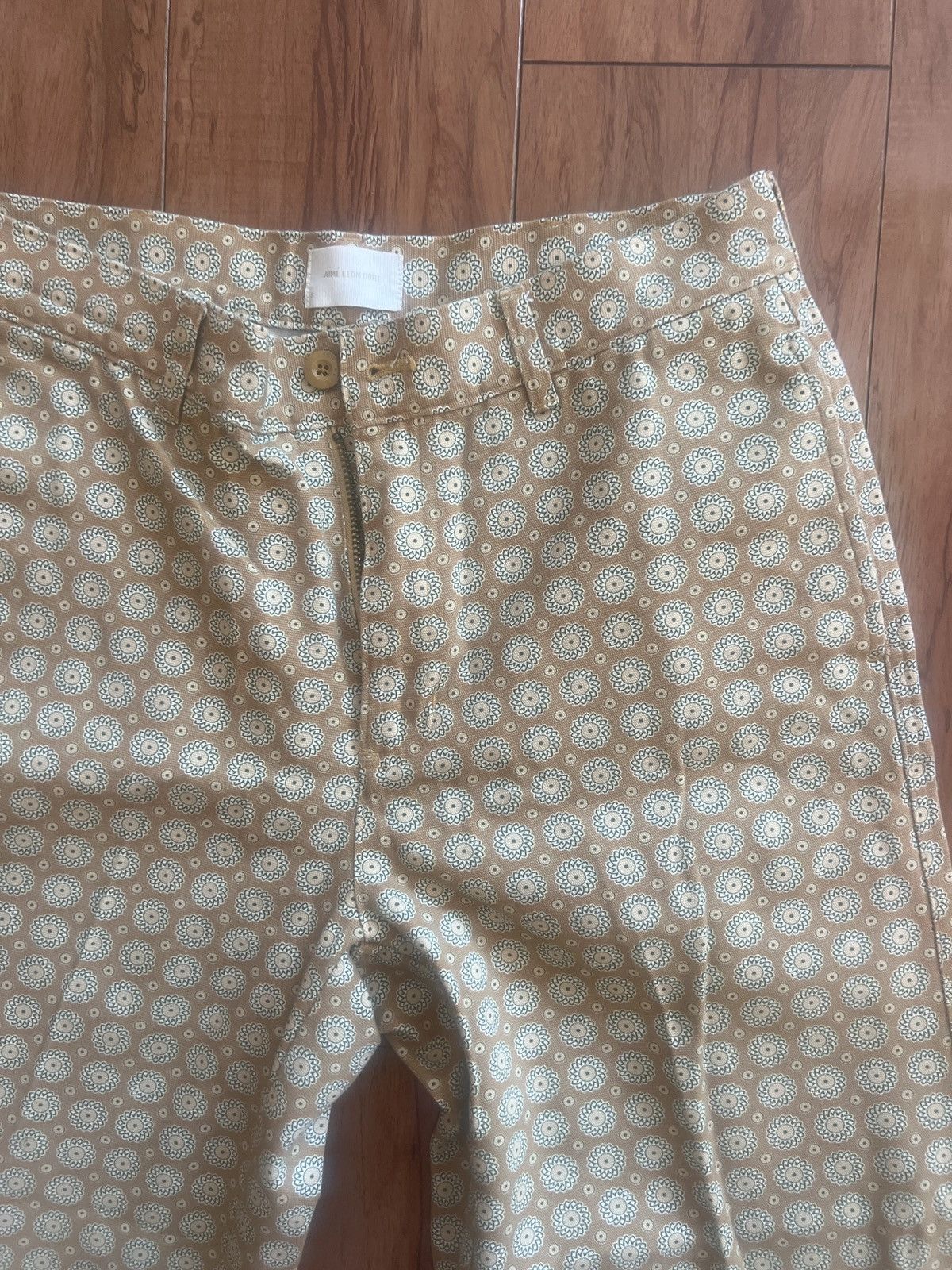 Aime Leon Dore Sunflower Pattern Pants SS24 Size US 31 - 6 Thumbnail