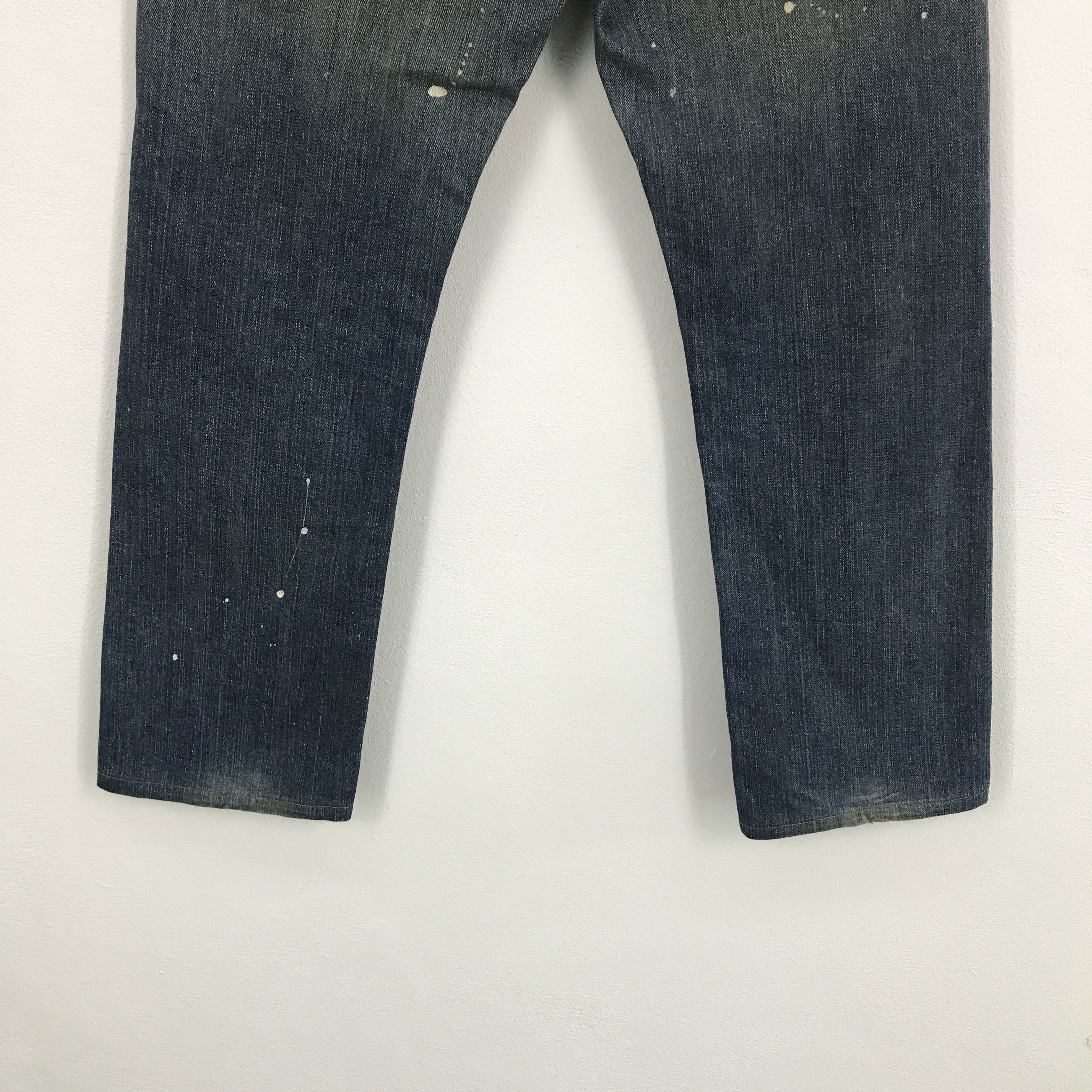 Japanese Brand × Lee Denim Blue faded Lee Japan Rusty style Denim Jeans pants Size US 29 - 6 Thumbnail