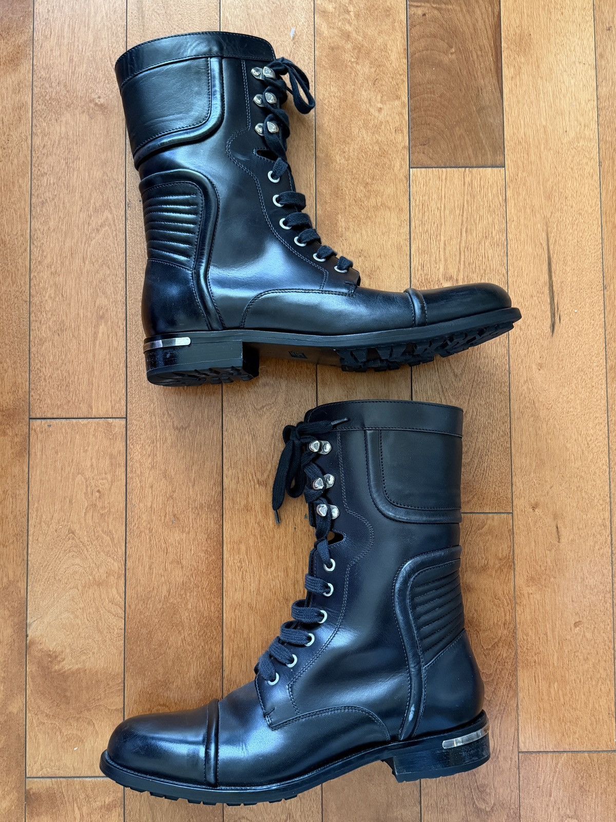 Hugo Boss Hugo Boss Combat Boots Size US 8 / EU 41 - 1 Thumbnail