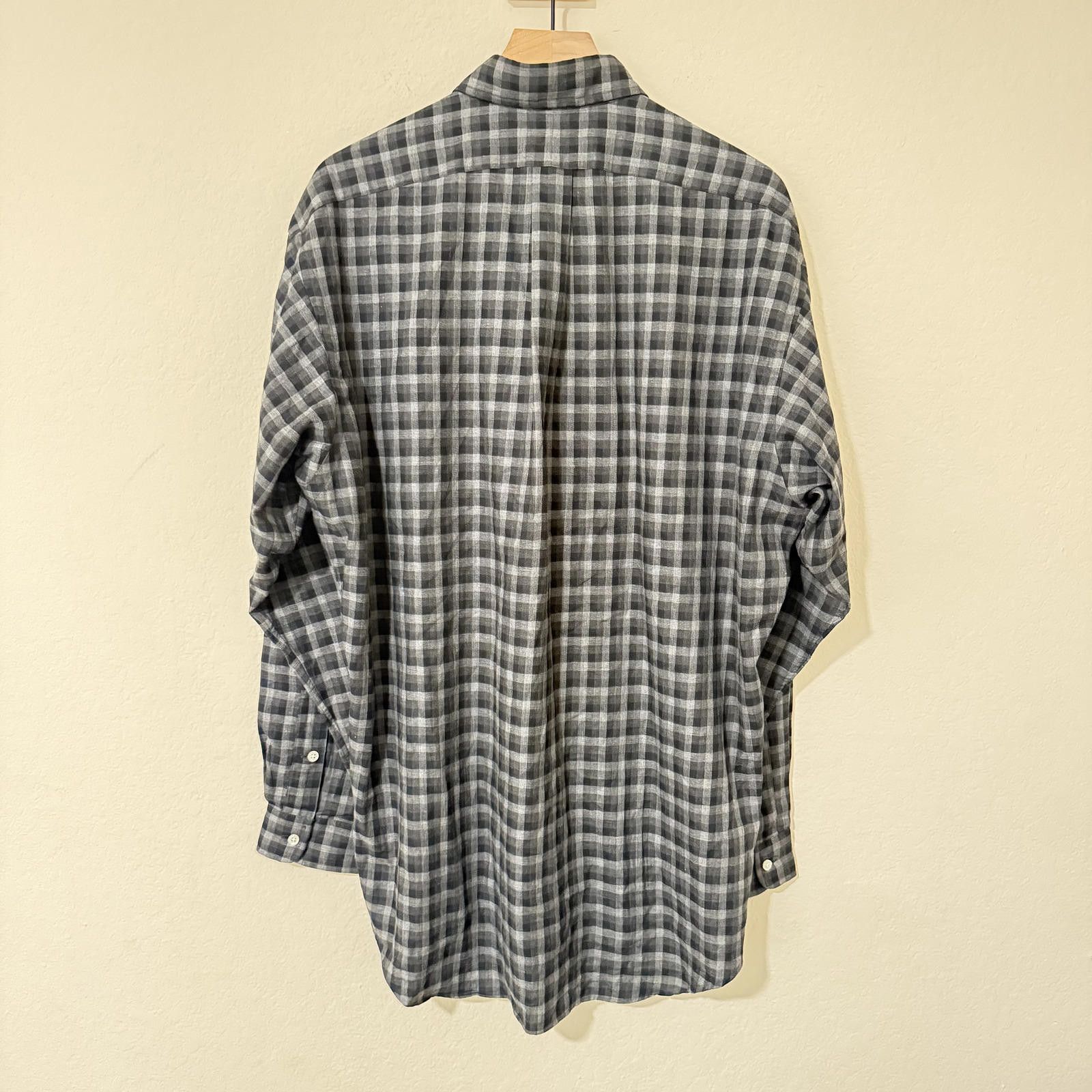 Polo Ralph Lauren Ralph Lauren Shirt Men's L Grey Blake Cotton Button Down Size US L / EU 52-54 / 3 - 3 Thumbnail
